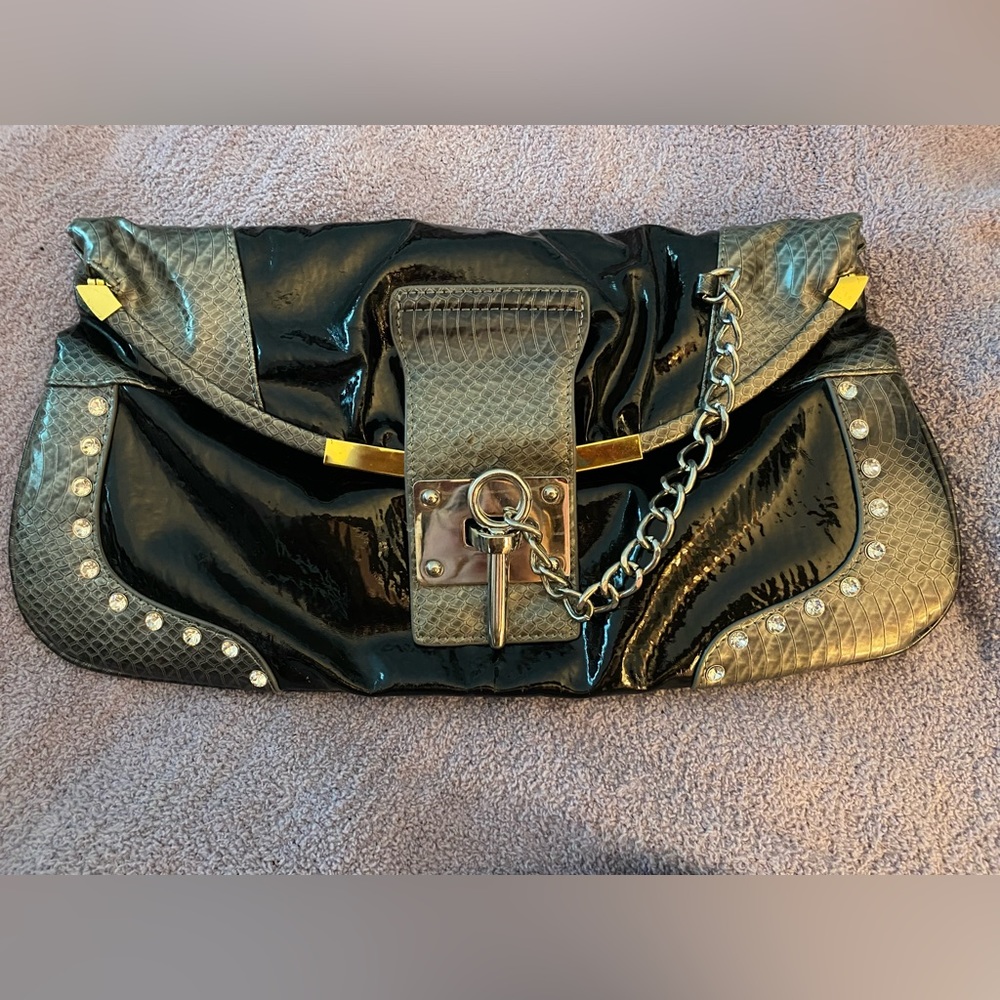 Blue Elegance Clutch